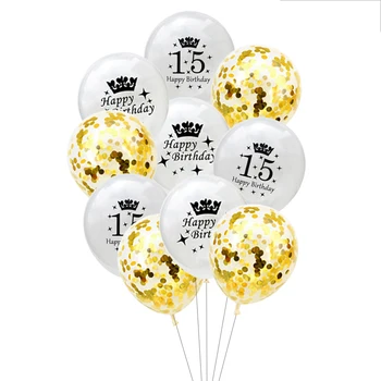 12 ks/lot 13 15 16 18 rok, narozeniny balón děti, kluk, holka, narozeniny, party dekorace k narozeninám výročí balónky