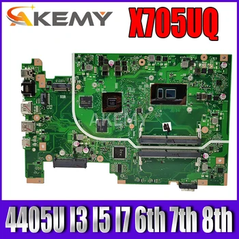 X705UQ základní Deska 4405U I3 I5 I7 CPU V2G pro ASUS X705UV X705UF X705UB X705UN X705UW X750U Laptop základní Desky