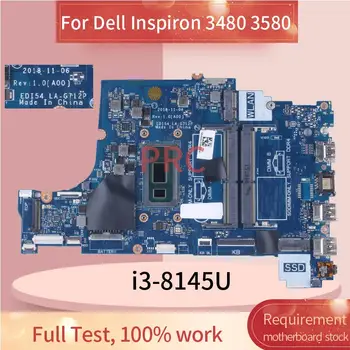 LA-G712P Pro DELL Inspiron 3480 3580 3780 Notebooku základní Deska EDI54 0RPPCD 0CTMPR 0TWYDT 0VFMW4 VFMW4 DDR4 základní Deska Notebooku