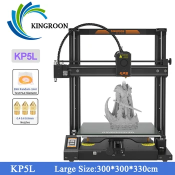 KINGROON KP5L Velké 3D Tiskárny 300*300*330 mm FDM Životopis Power Off Tisk DIY 3D Tiskárny Kit, Vysoká Přesnost impressora 3d