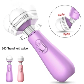Mini Klitoris Stimulátor Vibrátor Sexuální Hračky pro Ženy, AV Stick G-Spot, Silné Vibrace, Masáž, Ženská Masturbace, Erotické Produktu