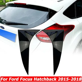 pro Ford Focus Hatchback Rok 2015 2016 2017 2018 Zadního Okna Rozbočovače Canards Boční Spoiler, Čalounění Nálepka Zástěry Auto Příslušenství