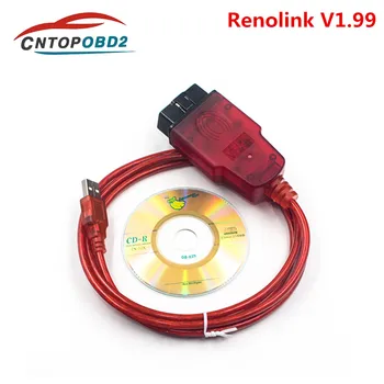 2022 Renolink V1.99 Renolink V1.94 Renolink V1.87 pro Renault OBD2 Diagnostický Kabel ECM UCH Klíč Programátor Klíč Kódování Airbagu