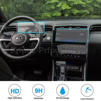 Auto Navigtion Tvrzené Sklo LCD Displej Ochranné Fólie, Nálepka, kryt Pro Hyundai Santa Cruz 2022 Dashboard