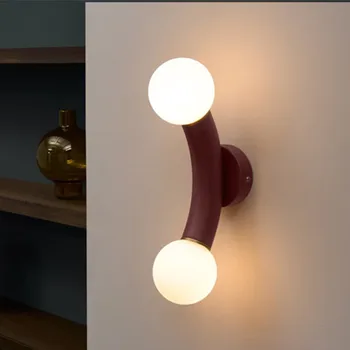 Naila Nástěnné svítidlo Jednoduché, nahoru a dolů, světlo Ložnice Noční Lampa Nordic Light Luxusní Obývací Pokoj Pozadí stěny design lampy