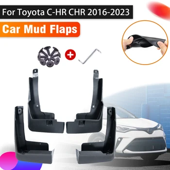 4X Blatníky Pro Toyota C-HR 2022 Příslušenství C-HR CHR 2016~2023 Auto Mudflap Splash Guard Přední Zadní Bahna Klapky Auto Příslušenství