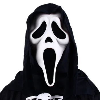 Film Výkřik Billyho Loomise Vrah Halloween Party Hrozné, Děsivé Masky, Kapuce Cosplay Kostým PVC Masky Prop