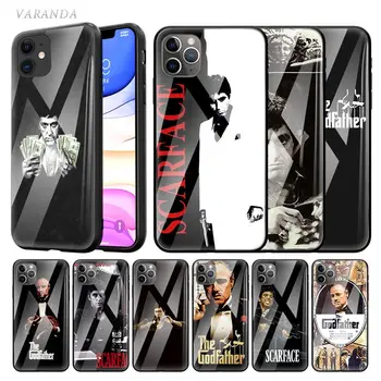 Scarface Tony Montana Sklo Pouzdro Pro Apple iPhone 14 13 12 11 Pro X XS Max XR 8 7 Plus Tvrzené Sac Telefonu Coque Tasche 14Pro