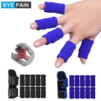 11ks/Set Finger Guard Rukáv Prst Dlahu Oblek Nastavitelný Prst Podporu Dlahu na Prst na Spoušti Artritida a Bolest Vazu