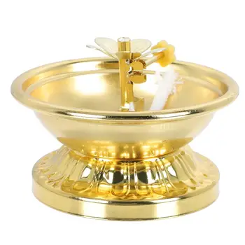 Držák Tealightburner Lampa Svíčka Dodávky Faithreligious Votivní Lotus Ghí Buddhismus Olej Květ Diya Diwali