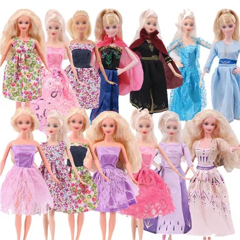 Kieka Hot Prodej 1ks DIY Móda Ležérní Oblečení Nosit Oblečení, Šaty pro Panenku Barbie Doplňky pro panenky Dívka Hračky 11.5 Inches
