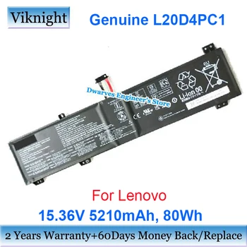 Originální L20D4PC1 L20L4PC1 Baterie 15.36 V. 80Wh Pro Lenovo Notebooku Legie 5 Pro 16 Sérii Legion 5 15ACH 82JU00BTGE 82JU00C6GE-FL