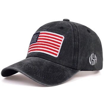 Módní Amerika USA Flag kšiltovka Pro Muže, Ženy Snapback Hat Army Americká Vlajka Kostní Trucker klobouky Vysoce Kvalitní hip hop čepice