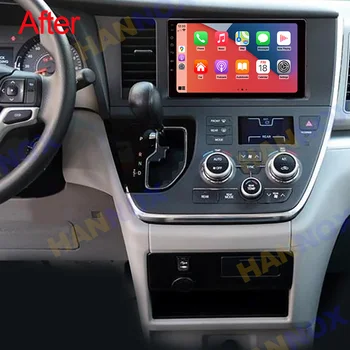 4G+64GB Android 2Din Auto Multimediální GPS Pro Toyota Sienna 2015 2016 2017 2018 2019 2020 2021 2022 Autoradio BT, Navigace, Stereo