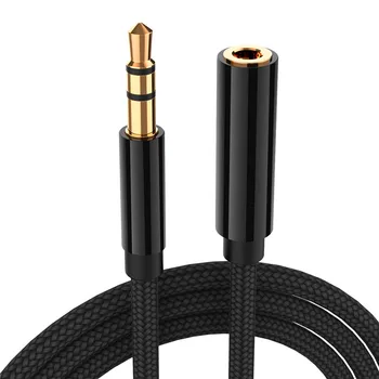Sluchátkový Prodlužovací Kabel 3,5 mm Jack Samec Samice AUX Kabel M/F, Stereo Audio Extender Kabel, Sluchátka 3,5 mm Auido Rozšíření Drát