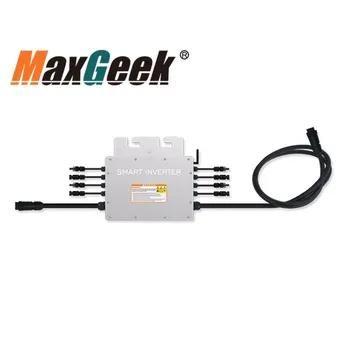 Maxgeek SG1400MQ (Wifi) 4x350W 60V Grid Tie Inverter Inteligentní Invertor Microinverter Solární Smart Micro Střídače