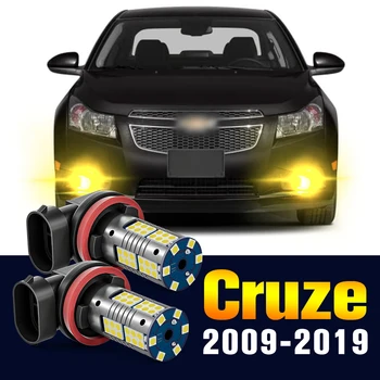 2ks LED Mlhové Světlo Žárovka Lampa Pro Chevrolet Cruze 2009-2019 2010 2011 2012 2013 2014 2015 2016 2017 2018 Příslušenství