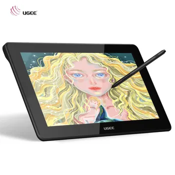 UGEE U1600 Grafický Tablet Monitoru 15,4 palcový HD Displej 127%sRGB 5080lpi pro Navrhování Výuky, Podpora Android, Windows, MacOS