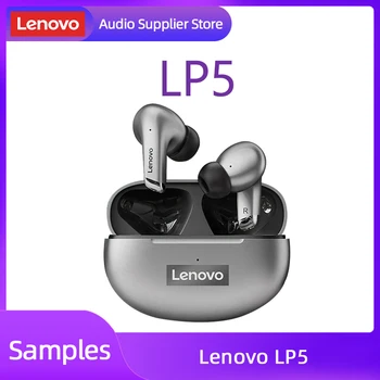 Lenovo Originální LP5 Herní Bezdrátová Sluchátka Bluetooth Sluchátka HiFi Hudební Sluchátka S Mikrofonem Sportovní Vodotěsná Sluchátka