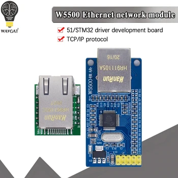 W5500 sítě Ethernet modul hardware TCP / IP 51 / STM32 mikroregulátorové program přes W5100
