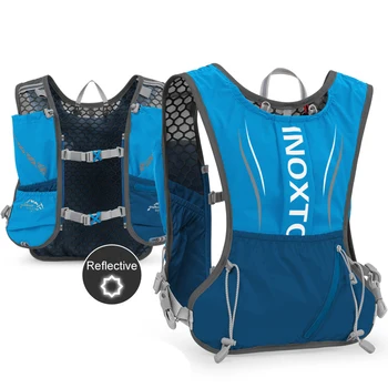 2021 Běží Vesta Cyklistické Batohy Hydrataci Pack 2L Hydratace močového Měchýře Vody Tašky Sportovní Cyklistický Maraton Muži, Ženy XA110Q