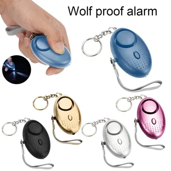 Osobní Alarm S LED Světlem 120DB Anti Ztratil Wolf sebeobrana Bezpečnostní Útok Nouzové Alarmy Pro Ženy, Děti, Starší LFX-ING