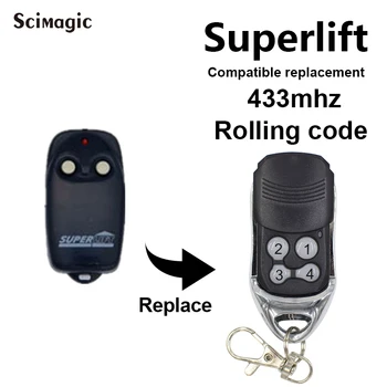 SUPERLIFT S80/SL1/SL2 /S26/S60 Motor SUPER LIFT Garáže Dálkové Ovládání 433,92 MHz Rolling Code