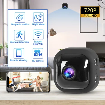 A10 Mini 720P Wi-fi Kamera Detekce Pohybu Bezpečnostní Kamera, Inteligentní Domácí Bezdrátové Baby Monitor Noční Vidění Sledování IP Kamer