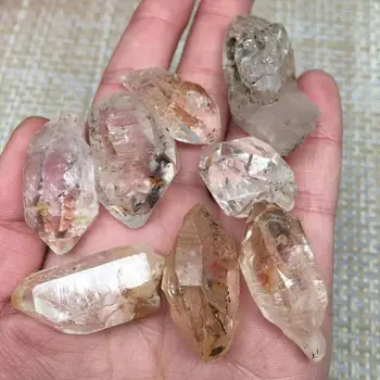 nepoškozené fluorescenční ropné drahokam herkimeru diamant quartz crystal frome pákistánu 1ks