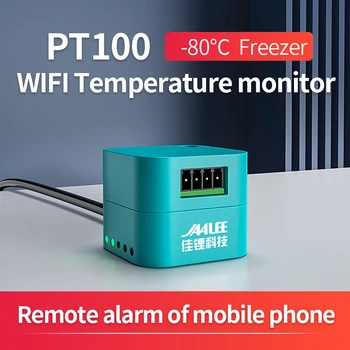 Jaalee Bezdrátové Bluetooth Wifi Pt100 Teplotní Čidlo Dálkového Sledování Detektor Alarm Pro Chladnička S Vysokou Přesností