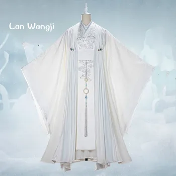 Nádherné Výšivky Unisex Cosplay Kostým Mo Dao Shi Zu Lan Wangji Cosplay Anime Velmistr Démonické Pěstování Oblečení
