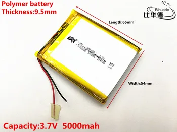 3.7 V,5000mAH,[955465] PLIB; polymer lithium-iontová baterie / Li-ion baterie pro tablet pc,power bank,E KNIHY;