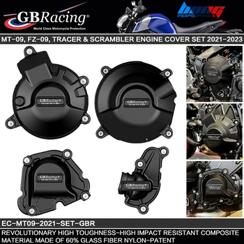 Motocykly Motor ochranný Kryt Pro GB Racing Pro YAMAHA MT-09 2021 2022 FZ-09 XSR900 TRACER 9 GT Kryty Motoru, Chrániče