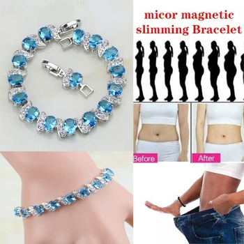 Hubnutí Náramek Magnet Šperku Barevné Kamenné Magnetické Terapie Náramek Šperku Produkt Hubnutí Hubnutí Prsten Zdraví, Péče