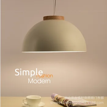 Moderní dřevěné LED Závěsná Svítidla Kuchyňské Svítidla Lukloy Moderní závěsné Stropní Lampy Loft pro Kuchyně Severských Visí lampa