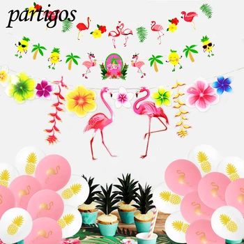 1ks Flamingo Honeycomb Míč Papíru Pompoms Květina, Lucerna Koule pro Tropické Hawaiia Luau Svatební Party Dekorace