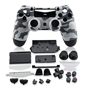 PS4 Plné Bydlení Ovladač Shell Pouzdro Mod Kit tlačítek Pro Playstation 4 Dualshock 4, PS 4 V1 Náhradní Maskování Camo