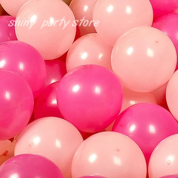 10palcový 12inch Růžová Oranžová Zelená Barva Masa Balónky Latexové Helium Ballon Float Narozeniny Baby Sprcha Svatební Výzdoba Baloon
