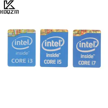 5ks 4. Generace Intel Core I3 I5 I7 Nálepka Štítku Zápisníku Dekorace