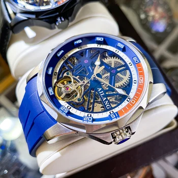 Nový design značky AILANG pánské hodinky módní obchodní automatické pánské náramkové hodinky světelný vodotěsné hodinky